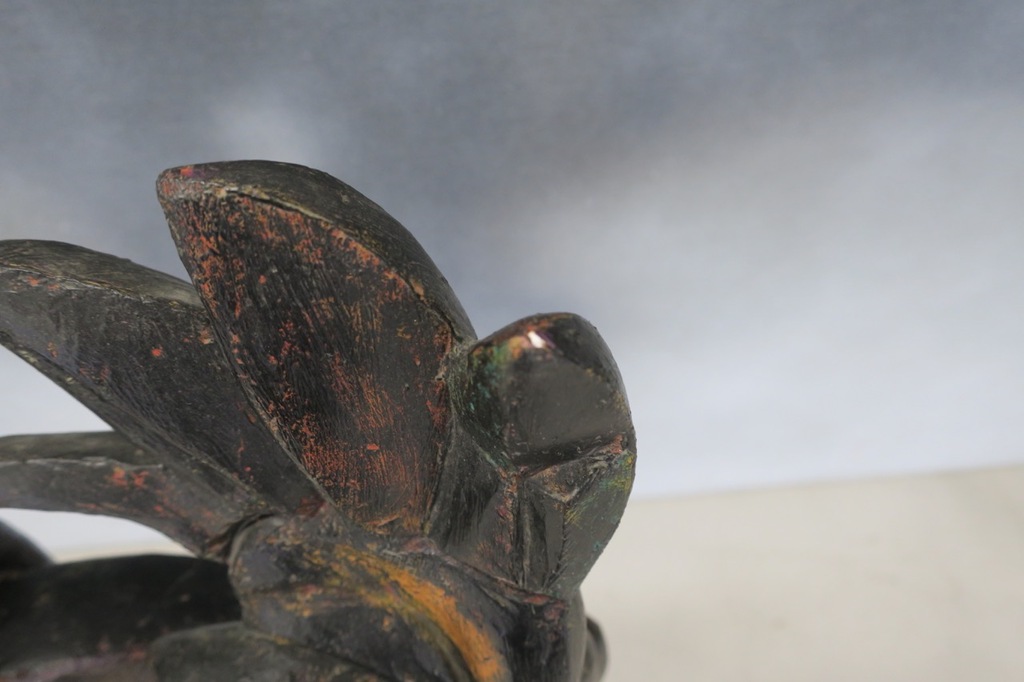 Frits Kloppers: Gepatineerd en handbeschilderd betongips, Gerechtigheid kopen? Bied vanaf 160!