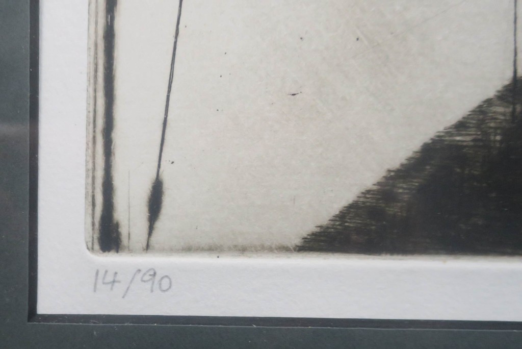 Margeritha Pianarosa: Ets, Venezia 9 - Ingelijst kopen? Bied vanaf 70!