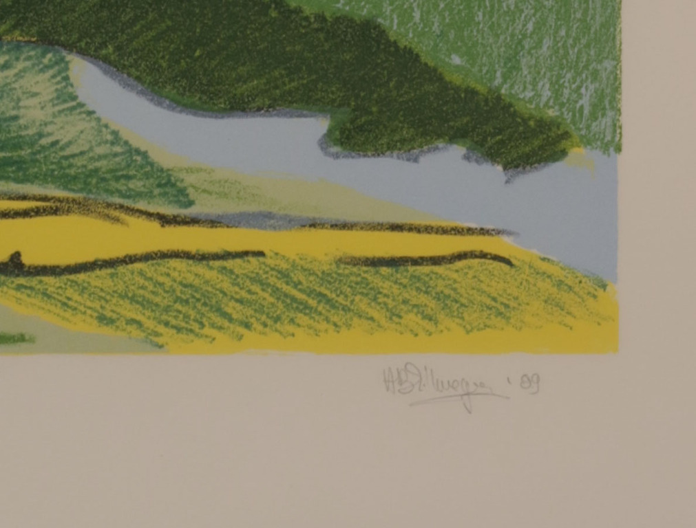 Ami Bernard Zillweger: Litho, Stampa III - Ingelijst kopen? Bied vanaf 1!