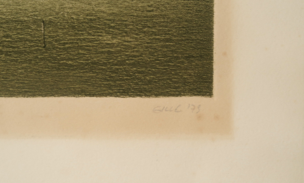 Elmar Gille: Ets en aquatint, Rivierlandschap kopen? Bied vanaf 1!