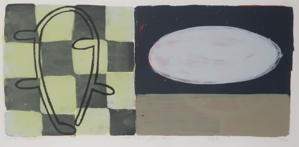 Piet Warffemius: Litho, Black light - Ingelijst kopen? Bied vanaf 35!