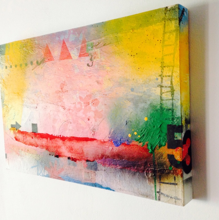 Theo koster, gemengde techniek, het klaart op kopen? Bied vanaf 1!