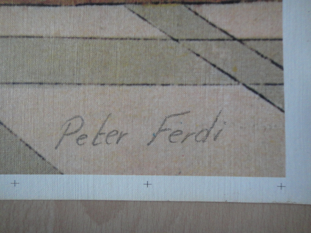 Peter Ferdi, litho, ondeugend samenspel kopen? Bied vanaf 1!