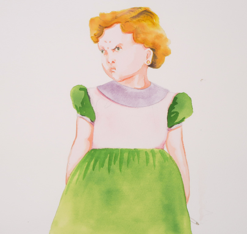 Jacquelyn Tough: Aquarel, Zonder titel kopen? Bied vanaf 40!