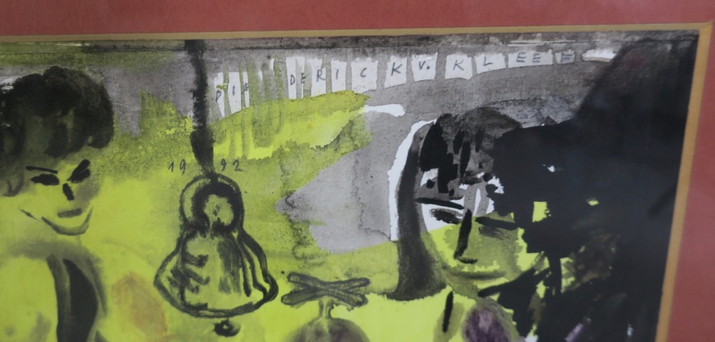 Diederick van Kleef: Aquarel, Dames I - Ingelijst kopen? Bied vanaf 20!