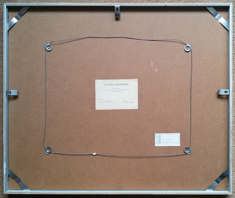 Willem den Ouden - Onweerswolken, aquarel (mooi ingelijst) kopen? Bied vanaf 195!