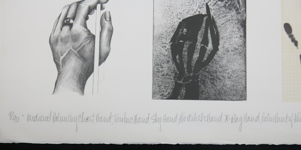 Onbekend gesigneerd: Zeefdruk, Handen kopen? Bied vanaf 1!