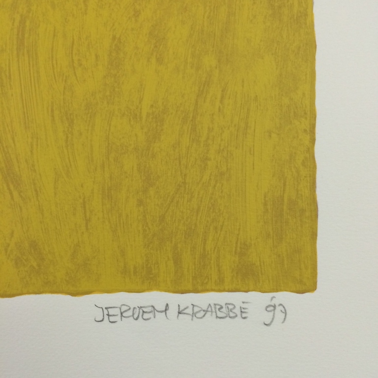Jeroen Krabbe: zeefdruk " landschap " kopen? Bied vanaf 50!