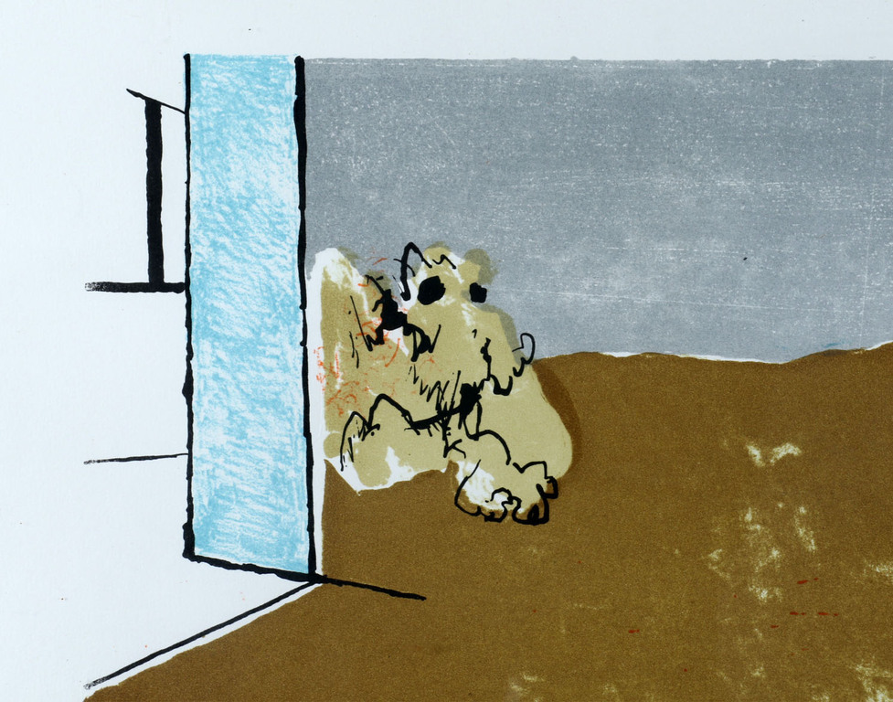 Constant - Vrouw en hond- Litho-1965 kopen? Bied vanaf 1!