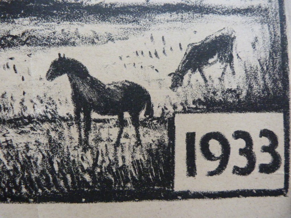 A.Colnot ( 1887 - 1983 ) - litho - SCHERMEER 1633-1933. kopen? Bied vanaf 1!