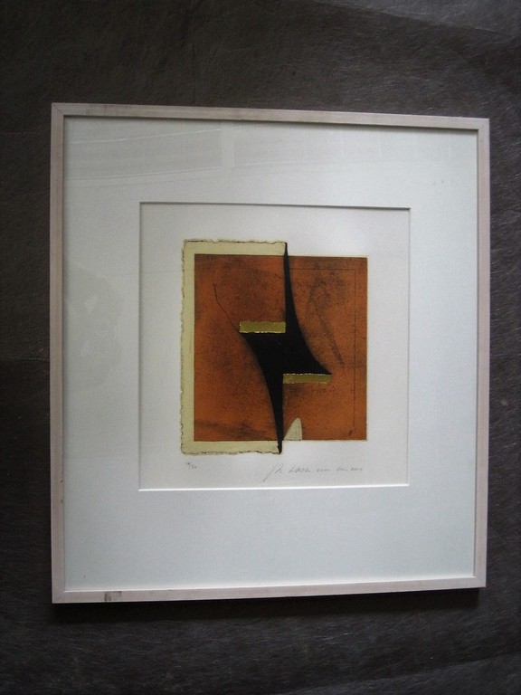 Buitengewoon Chine Collé bladgoud Diepdruk van Grafische meester Jan Naezer kopen? Bied vanaf 1!