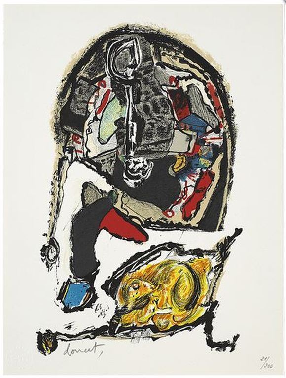 Jacques Doucet: Portfolio (Luxe editie): 3x Litho + boek, Traces du Quotidien kopen? Bied vanaf 170!