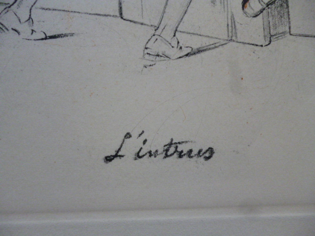 Gaston Hoffmann - kleurenets - L' Intrus kopen? Bied vanaf 45!