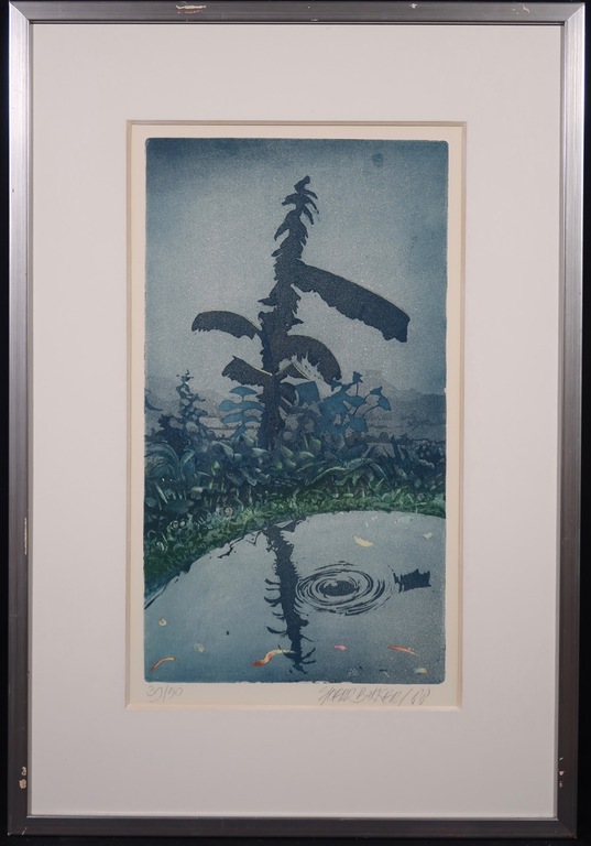 Sjoerd Bakker: Ets en Aquatint, Z.T. - Ingelijst kopen? Bied vanaf 40!