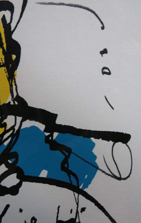 Herman Brood: Zeefdruk, Of je bij god was - Ingelijst kopen? Bied vanaf 100!