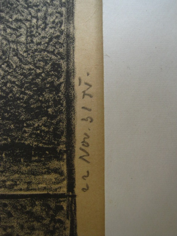 Grote zeldzame Litho Jaap Nieweg 1877-1955 "us beppe" handgesigneerd 1931  kopen? Bied vanaf 1!