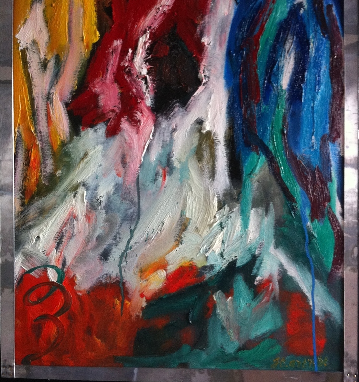 "Symphony - M" John Foppen-Olieverf op canvas - gesigneerd kopen? Bied vanaf 95!