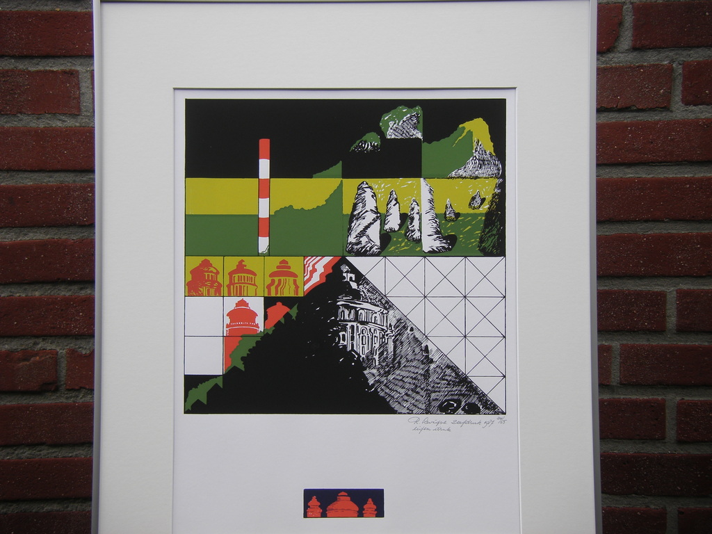 Renaud Levigne, zeefdruk kopen? Bied vanaf 145!