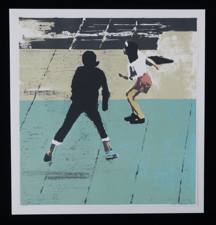 Koen Vermeule: Zeefdruk, Zonder titel verkocht voor € 60!