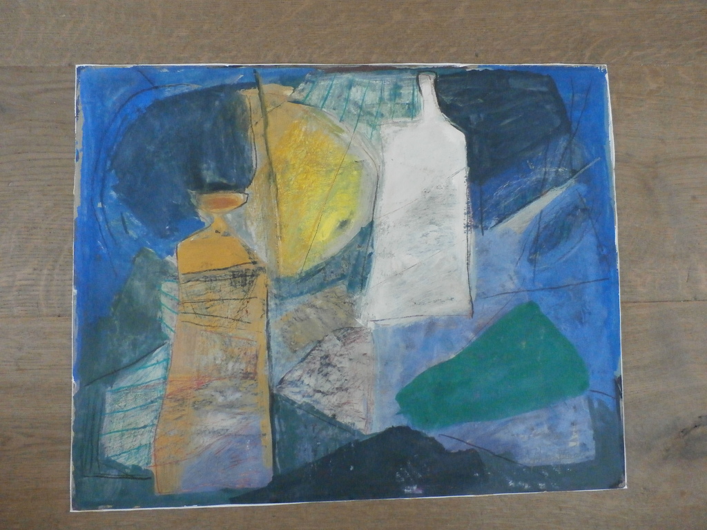 Johan van Reede - Olieverf op papier - "Stilleven" kopen? Bied vanaf 75!