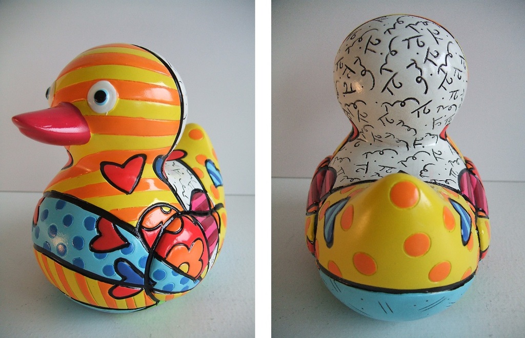 Romero Britto - Happy Yellow Duck kopen? Bied vanaf 55!