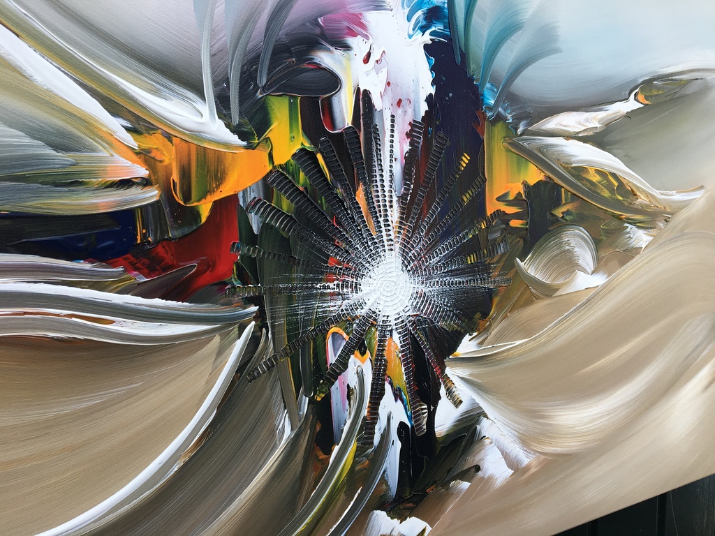 Gena - Abstract After midnight-Gesigneerd kopen? Bied vanaf 200!