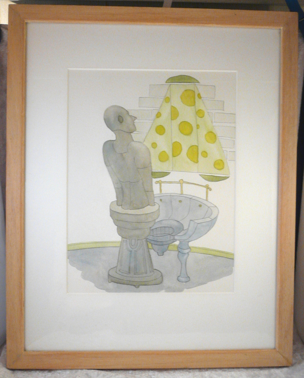 Bernard Divendal, Aquarel Grafiet, 1995  kopen? Bied vanaf 250!