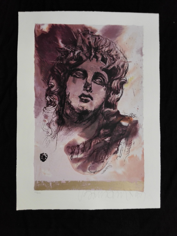 Gertie Bierenbroodspot, zeefdruk op papier verkocht voor € 50!