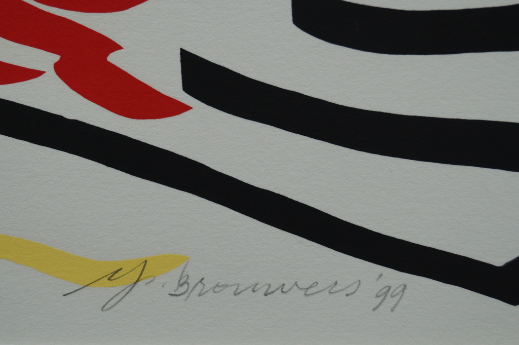 Yolande Brouwers - gesigneerde zeefdruk - 1999 kopen? Bied vanaf 25!