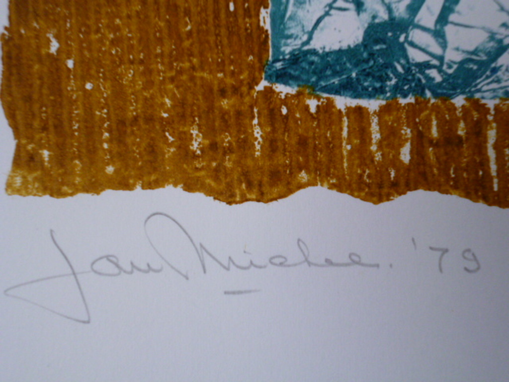 Jan Michels - kleurenlitho - Wood Pulp kopen? Bied vanaf 15!