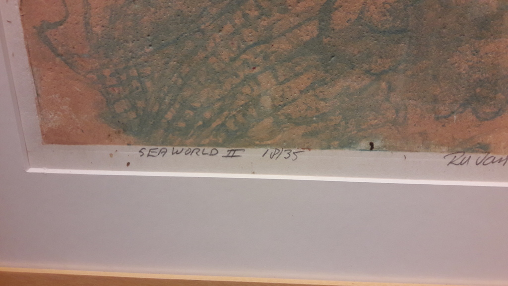 Ru van Rossem, Seaworld II , gesigneerd  kopen? Bied vanaf 150!