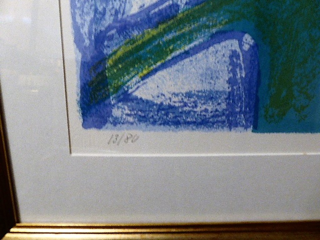 Herbert Gentry  Grote ingelijste litho kopen? Bied vanaf 115!