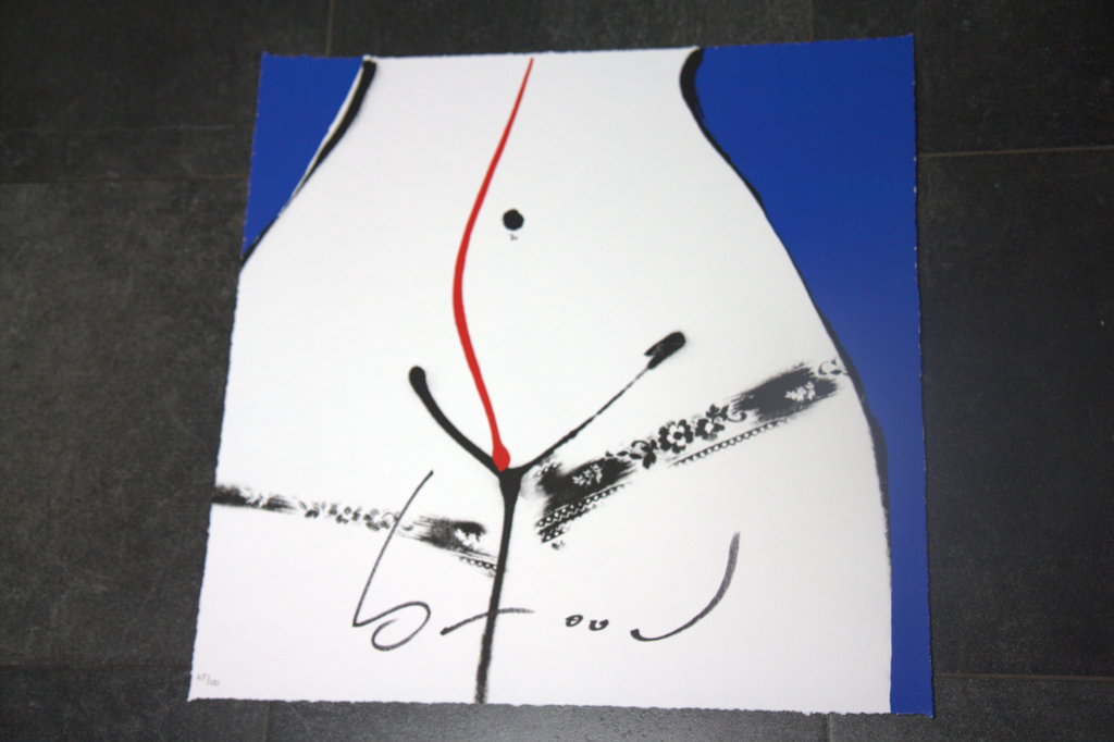 Herman Brood, grote zeefdruk HIPS - 48/100 - handgesigneerd met certificaat kopen? Bied vanaf 225!
