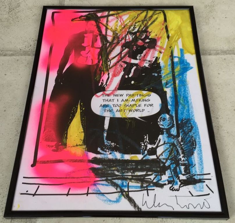 Peter Klashorst - Originele tekening: The world of art kopen? Bied vanaf 1!