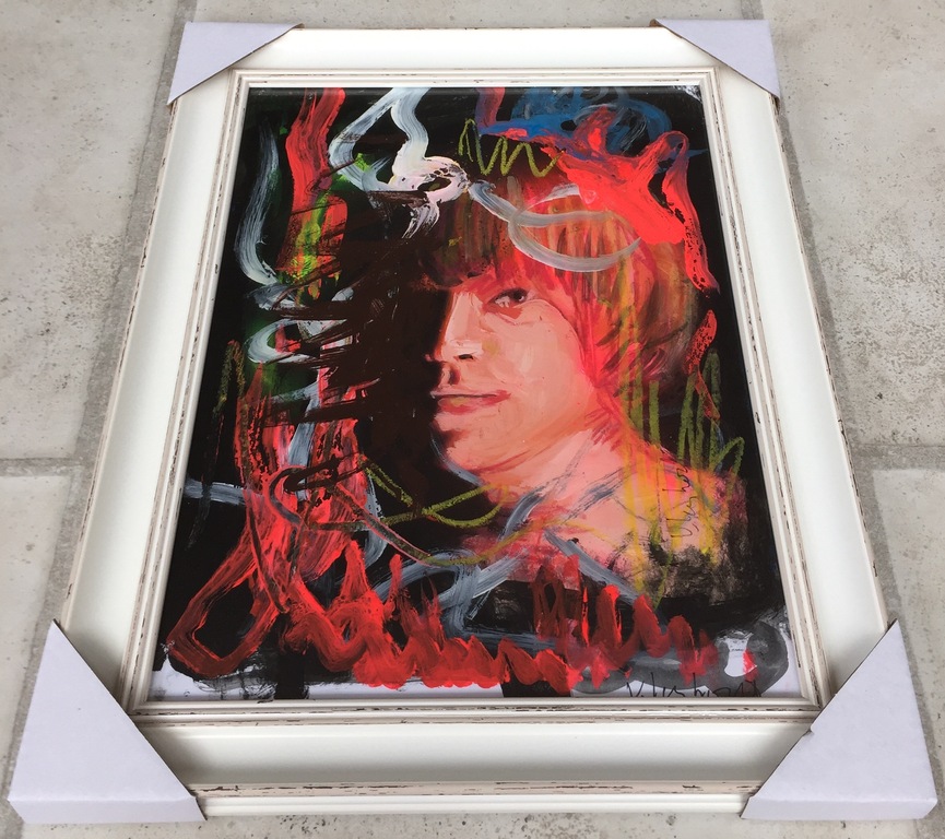 Peter Klashorst - "Brian Jones" - Origineel werk kopen? Bied vanaf 1!