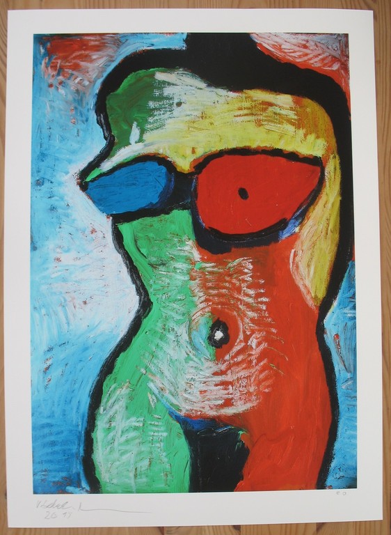 Volkmar Schulz-Rumpold, Giclée, Da fällt mir nüscht mehr ein kopen? Bied vanaf 45!