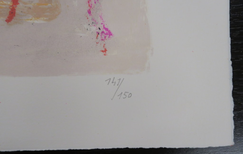 Jacques Doucet: Litho, Rivages-visages-paysages du Sepik I (groot) kopen? Bied vanaf 135!