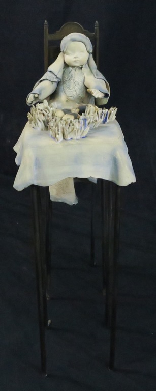 Dick Versluis: Object van keramiek en staal, Kind aan tafel kopen? Bied vanaf 50!