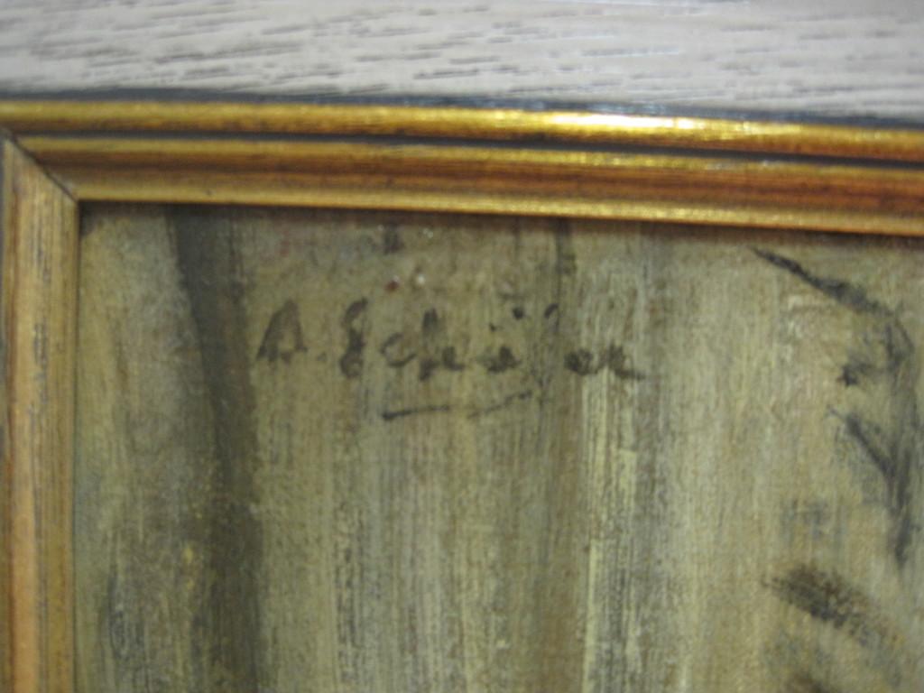 Dirk Schaefer 1864-1931 "Vruchten op Japans lakkabinet" gesigneerd  kopen? Bied vanaf 1!