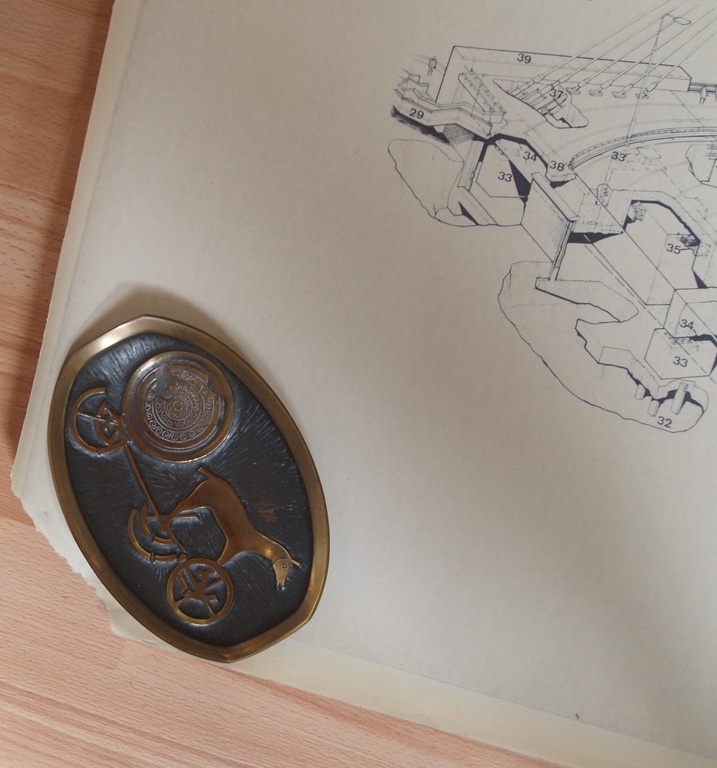 Rudolf Das - originele bouwtekening Willemsbrug Rotterdam kopen? Bied vanaf 1!