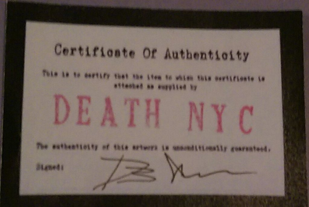 Death Nyc dollar Kate Moss kopen? Bied vanaf 38!