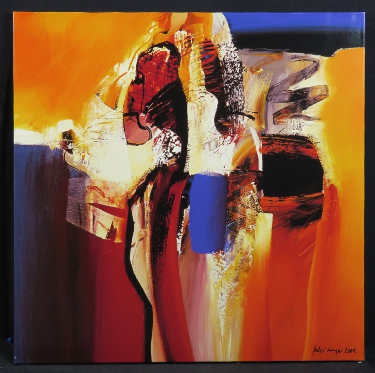 Peter Meijer: Giclee op doek, Tesla kopen? Bied vanaf 75!