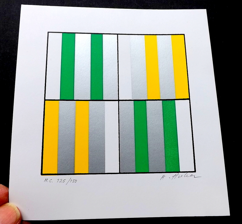 Alexius Huber - gesigneerde Litho - titel: Motiv III kopen? Bied vanaf 1!
