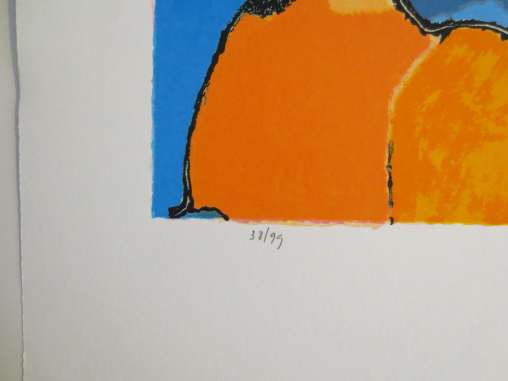 JAN LATINNE - 2 zeefdrukken - gedeelde vreugde- geluksboeket kopen? Bied vanaf 90!