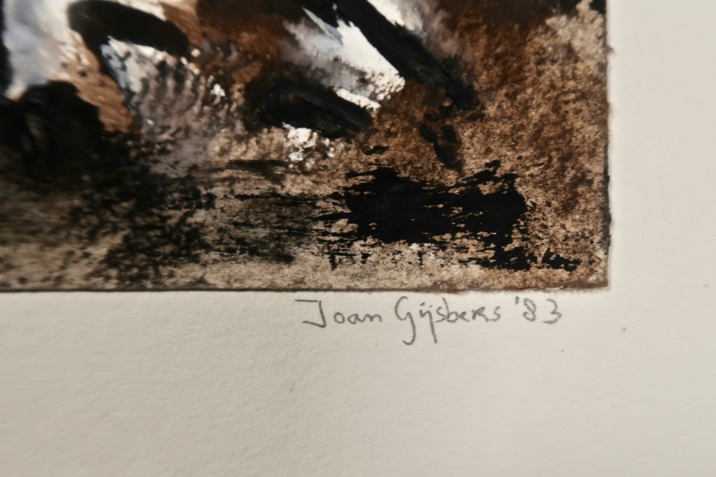 Joan Gijsbers: Gouache, Zonder titel III kopen? Bied vanaf 20!