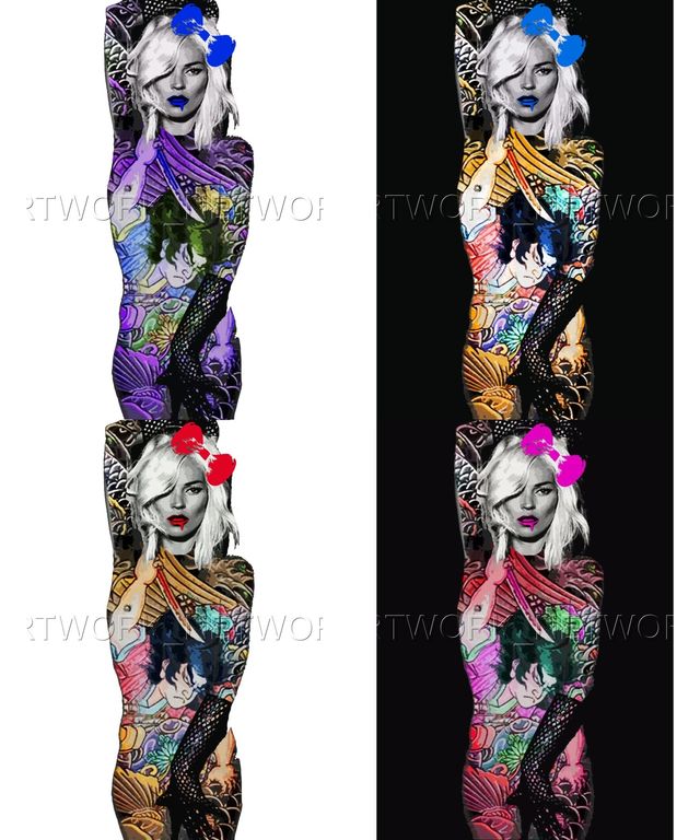 4 Large Print Painting Signed Numbered A/P or 1 to 100 with COA kopen? Bied vanaf 1!