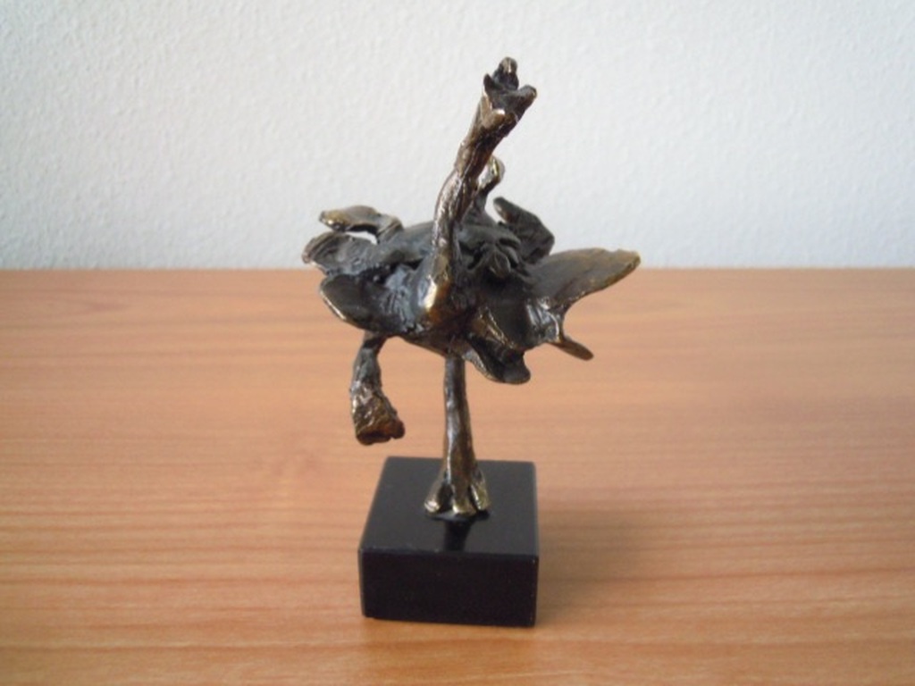 Massief bronzen beeldje van  kopen? Bied vanaf 45!