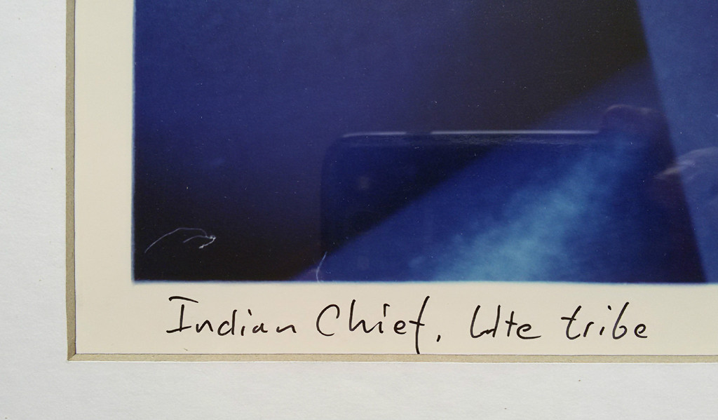 Jean Ruiter - Indian Chief, foto (mooi ingelijst, groot !) kopen? Bied vanaf 95!