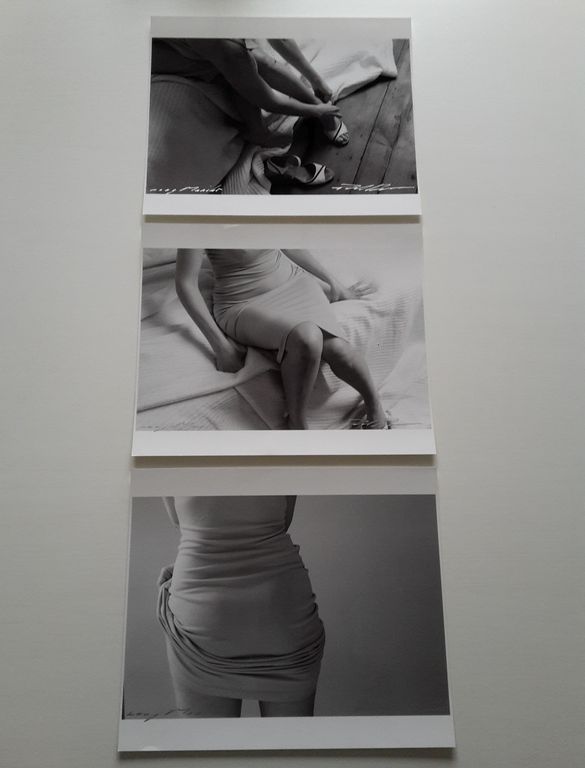 Paul Blanca - Maaike - drieluik - gesigneerd verkocht voor € 240!