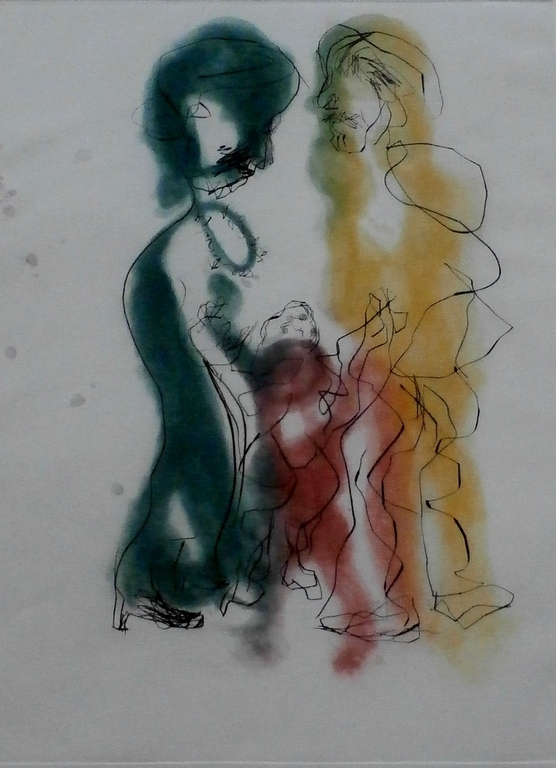 Ger Lataster - zeer grote ets - 1990 - gesigneerd kopen? Bied vanaf 350!